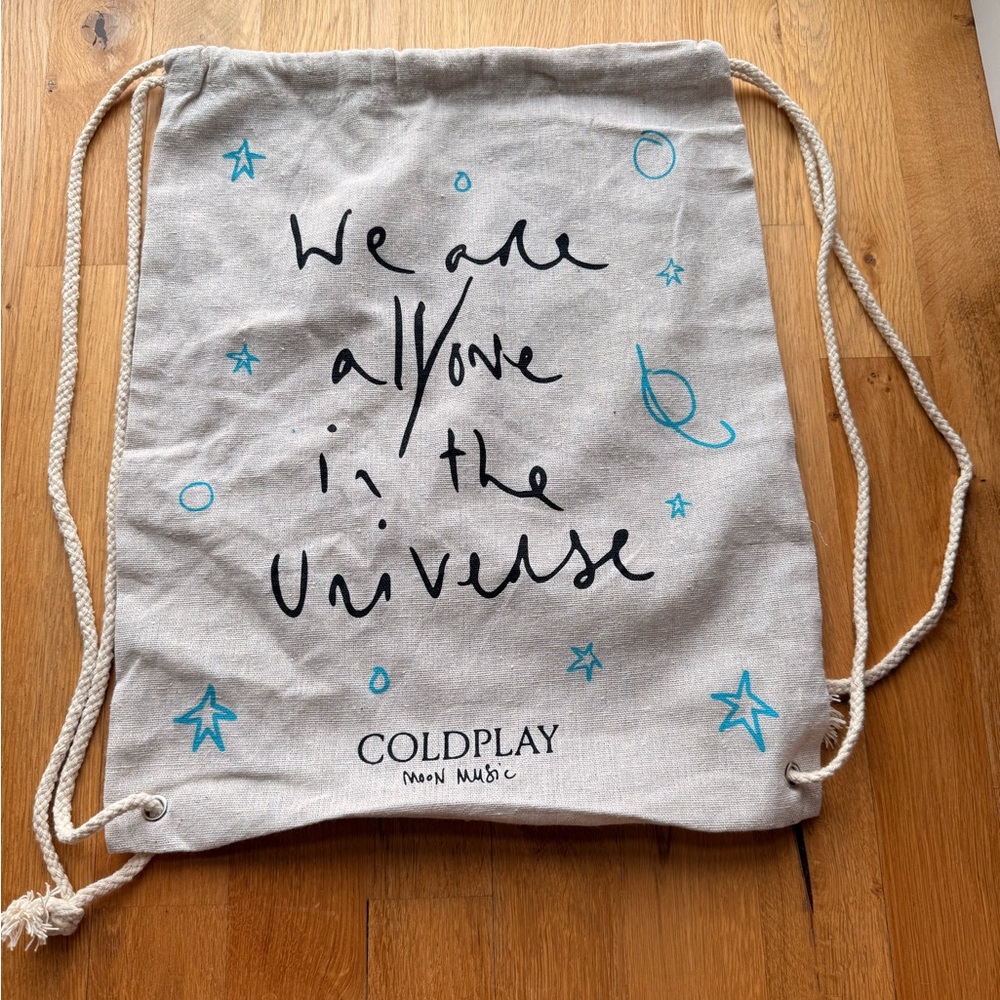 New Coldplay Wembley Stadium 2025 Floor VIP Kit Bag/Backpack